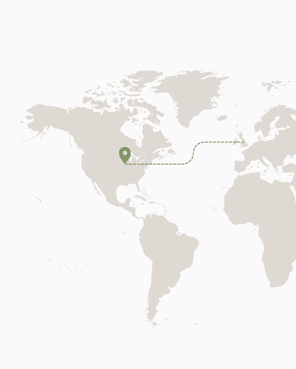A graphic map illustrating a structured journey or process.
